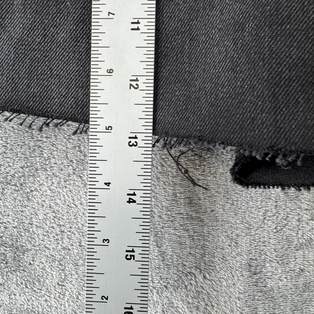 NWT‎ ASOS DESIGN Petite Denim Shorts Washed Black Raw Hem US 12